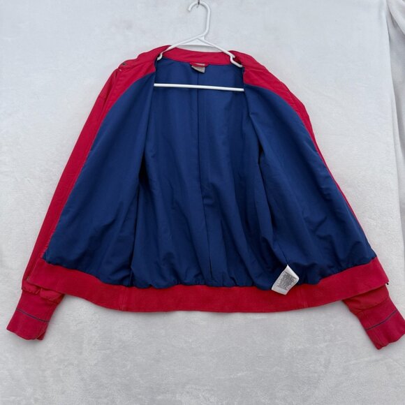 Nike Manchester United Jacket Men S Red Full Zip Windbreaker Line Football Logo - Picture 2 of 14